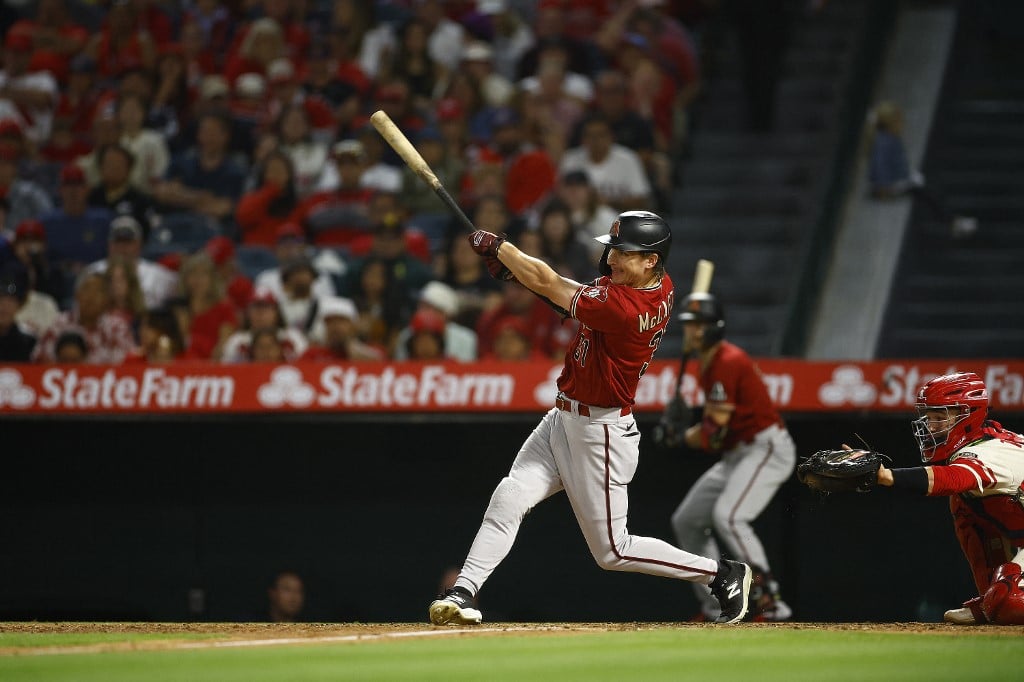 Jake McCcarthy Arizona Diamondbacks LA Angels