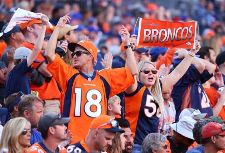 Fans Denver Broncos Baltimore Ravens Colorado