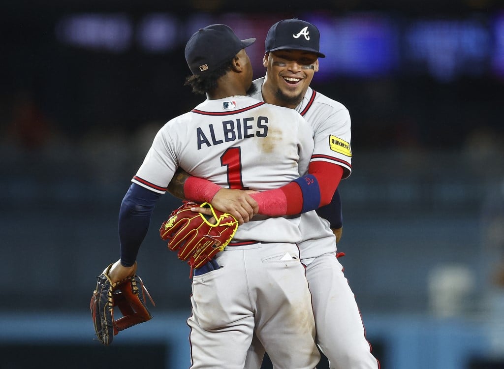 Orlando Arcia Ozzie Albies Atlanta Braves