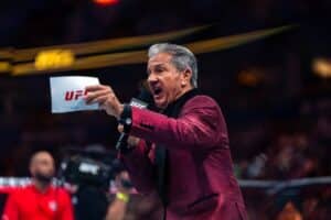 Bruce Buffer UFC Announcer During UFC 289