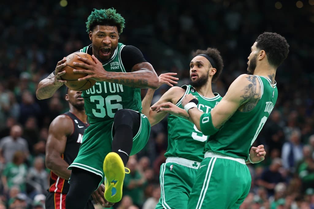 Marcus Smart Boston Celtics Jimmy Butler Miami Heat