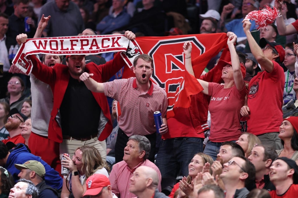 North Carolina State Wolfpack fans NCAA Men's Basketball Tournament Colorado