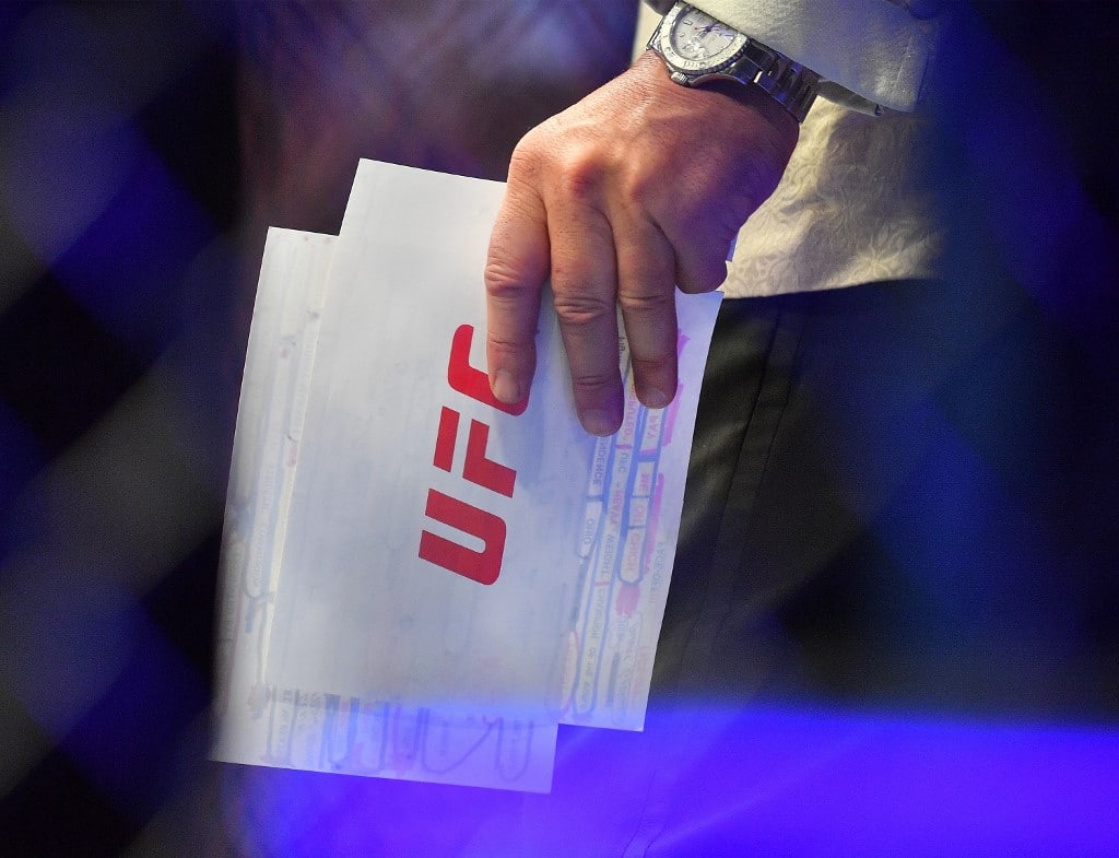 Bruce Buffer UFC Announcer UFC Logo