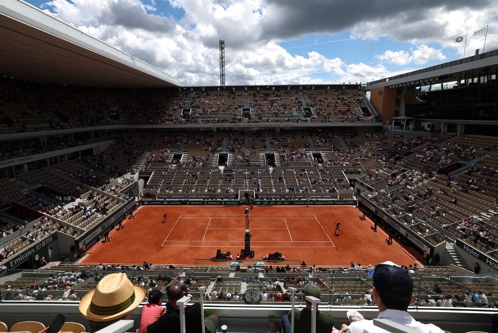 Court Philippe-Chatrier French Open at Roland Garros