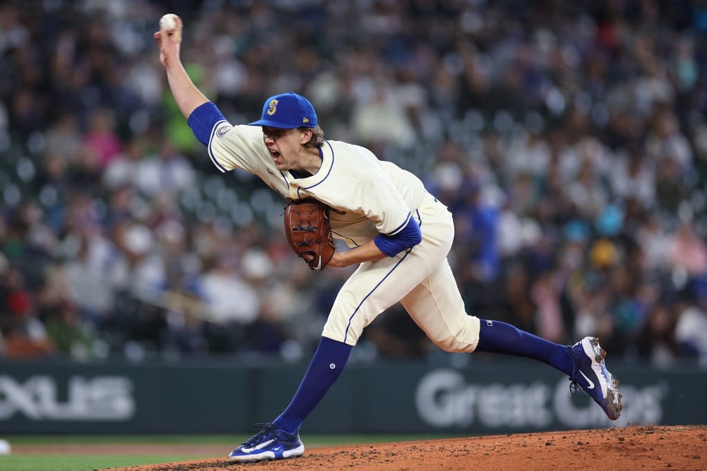 Logan Gilbert Seattle Mariners v Arizona Diamondbacks