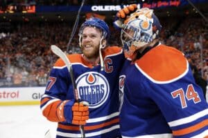 Stuart Skinner Edmonton Oilers Western Conference Final of the 2024 Stanley Cup Playoffs Canada