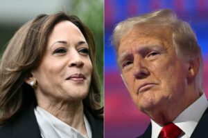 Donald Trump and Kamala Harris Presidential Elections