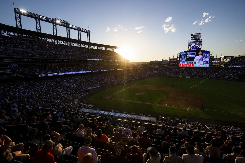 Los Angeles Dodgers vs Colorado Rockies at Coors Field