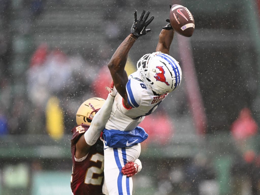 Jordan Hudson SMU Mustangs v Boston College Eagles