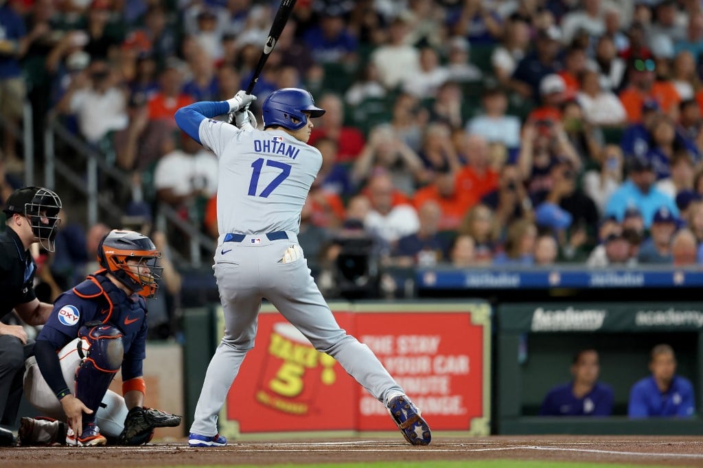 Shohei Ohtani Los Angeles Dodgers vs Houston Astros