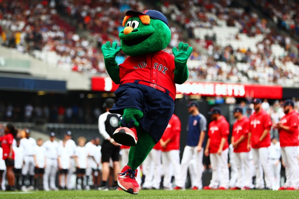 Wally the Green Monster Boston Red Sox Mascot