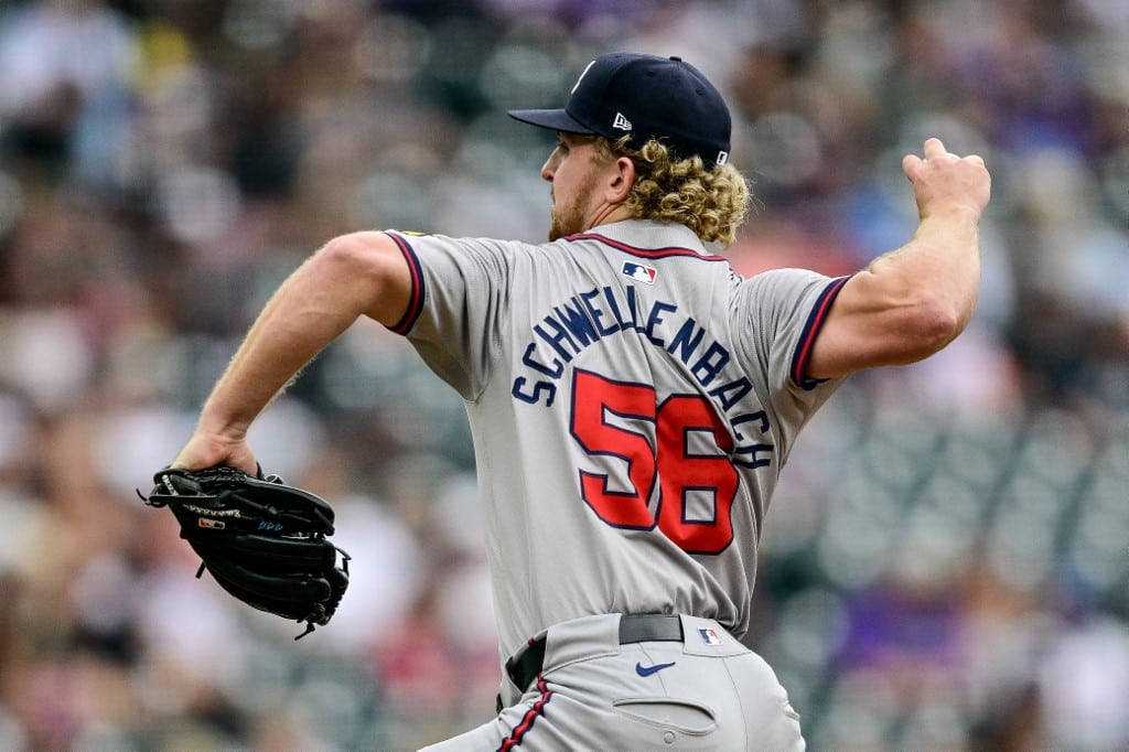 Spencer Schwellenbach - Braves v Rockies