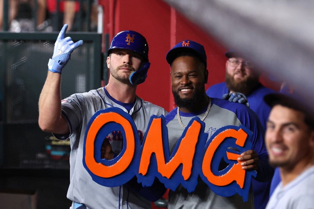 New York Mets Celebrate v Arizona Diamondbacks