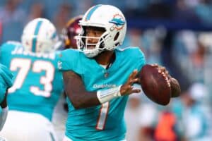 Tua Tagovailoa Miami Dolphins v Washington Commanders