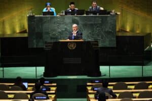 Prime Minister of the State of Israel Benjamin Netanyahu United Nations General Assembly