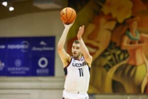 Alex Karaban Connecticut Huskies v Memphis Tigers