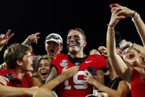 Carson Beck Georgia Bulldogs v Florida Gators