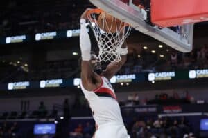 Deandre Ayton Portland Trail Blazers v New Orleans Pelicans