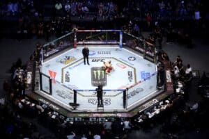 General View Octagon UFC 306