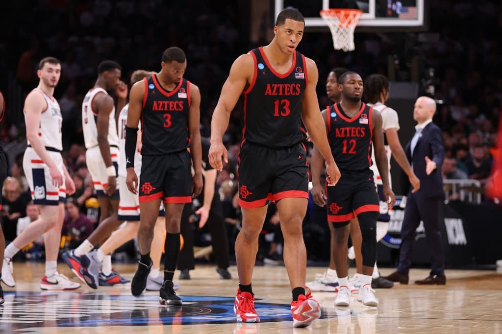 Jaedon Ledee San Diego State Aztecs v Connecticut Huskies