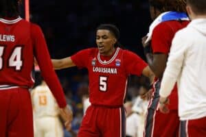 Jalen Dalcourt of Louisiana Lafayette Ragin Cajuns