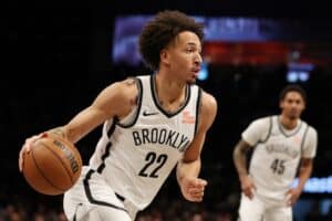 Jalen Wilson Brooklyn Nets v Boston Celtics