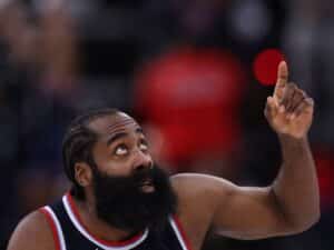 James Harden La Clippers v San Antonio Spurs