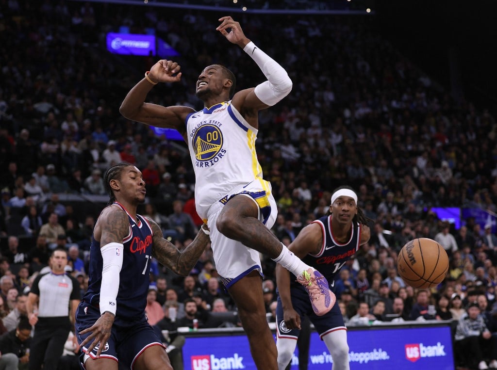 Jonathan Kuminga Golden State Warriors v Clippers