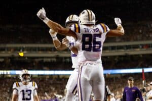 Mason Taylor LSU Tigers v Texas A&M Aggies