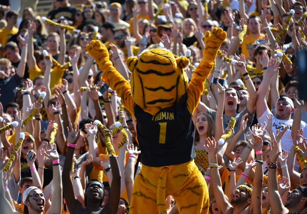 Missouri Tigers Mascot Truman the Tiger