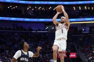 Devin Booker Phoenix Suns v New Orleans Pelicans