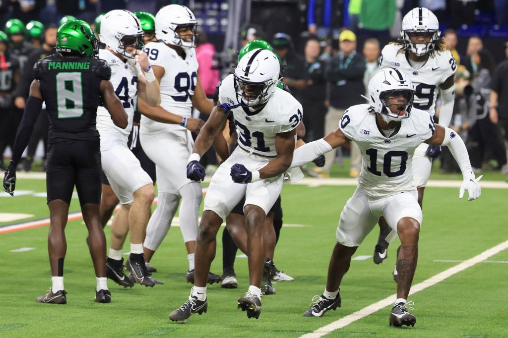 Kolin Dinkins and Dejuan Lane Penn State Nittany Lions