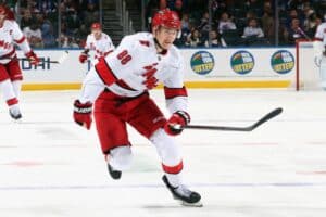 Martin Necas Carolina Hurricanes v New York Islanders