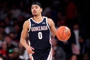 Ryan Nembhard Gonzaga Bulldogs v Connecticut Huskies