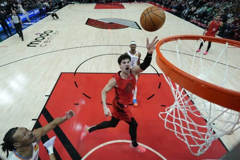 Deni Avdija Portland Trail Blazers Oregon