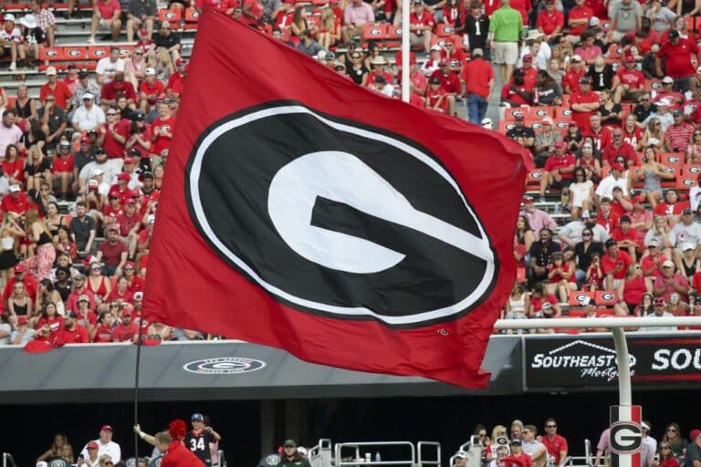 Georgia Bulldogs Flag NCAA Sports