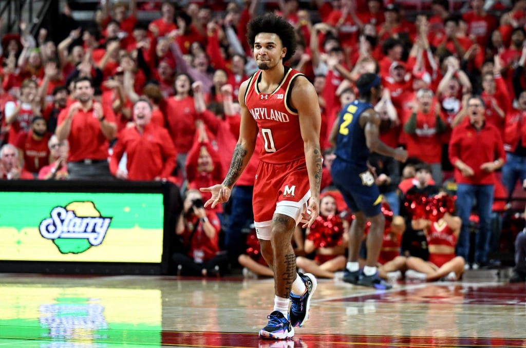 Ja'Kobi Gillespie Maryland Terrapins v Marquette Golden Eagles