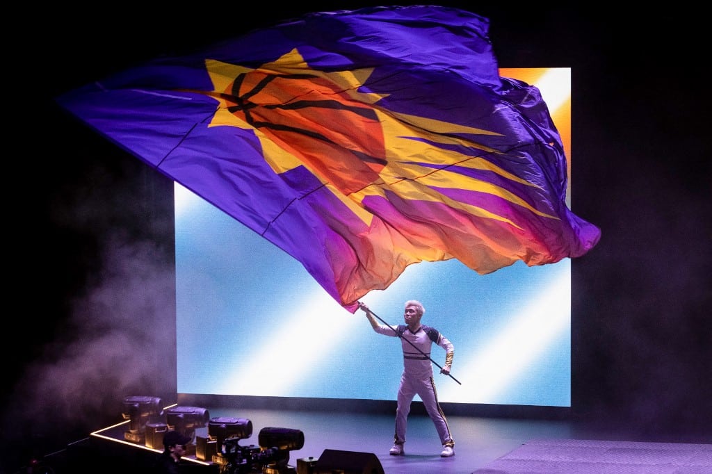 Phoenix Suns Flag Phoenix Arizona