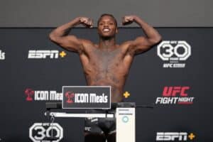 Terrance Mckinney UFC Fight Night Weigh-In