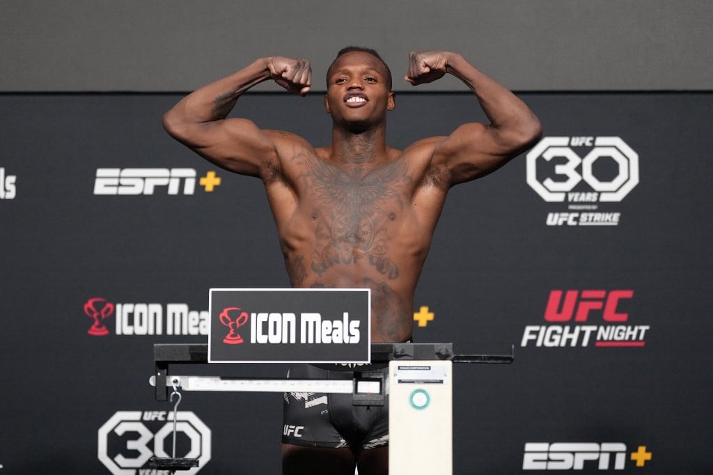 Terrance Mckinney UFC Fight Night Weigh-In