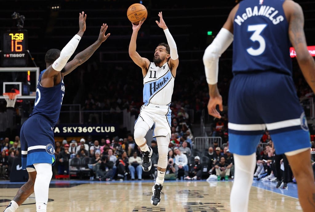 Trae Young Atlanta Hawks v Minnesota Timberwolves