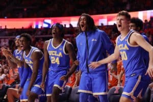 UCLA Bruins bench