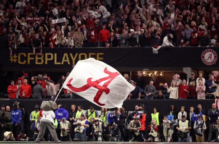 Alabama Crimson Tide Flag College Football