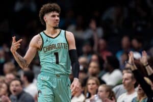 Lamelo Ball Charlotte Hornets v San Antonio Spurs