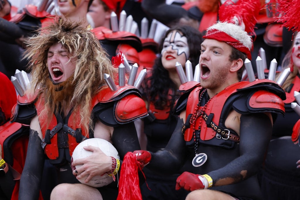 Georgia Bulldogs Fans Atlanta Georgia