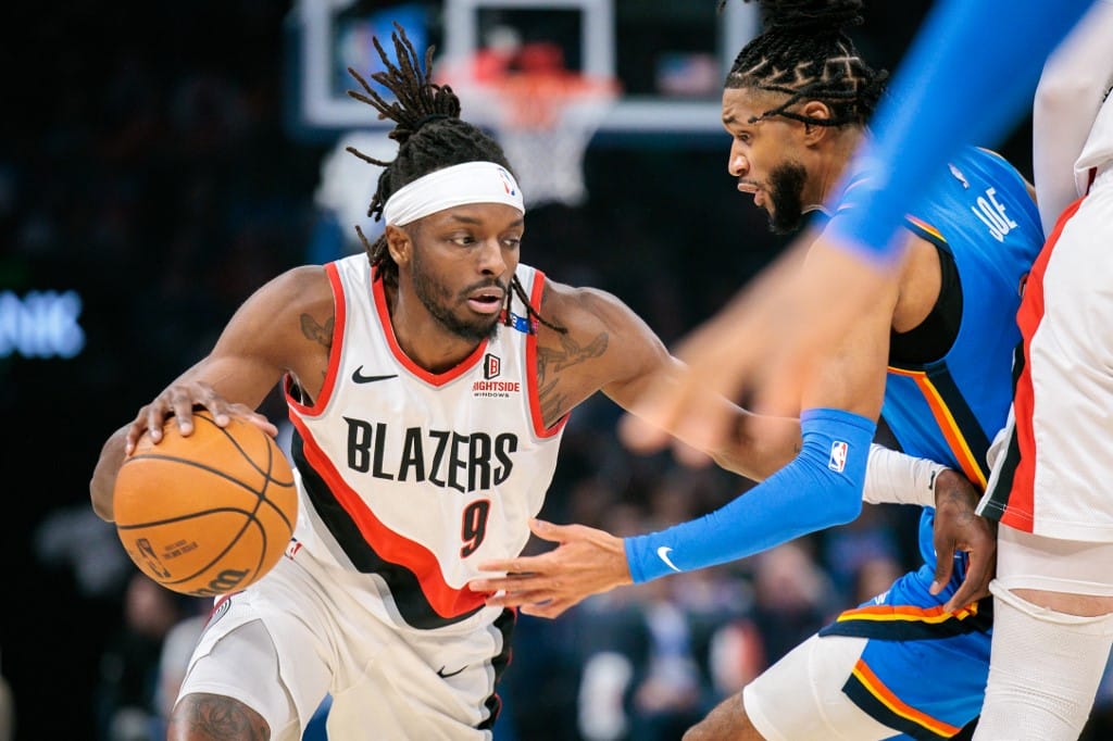 Jerami Grant Portland Trail Blazers v Oklahoma City Thunder