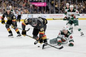 Victor Olofsson Vegas Golden Knights v Minnesota Wild